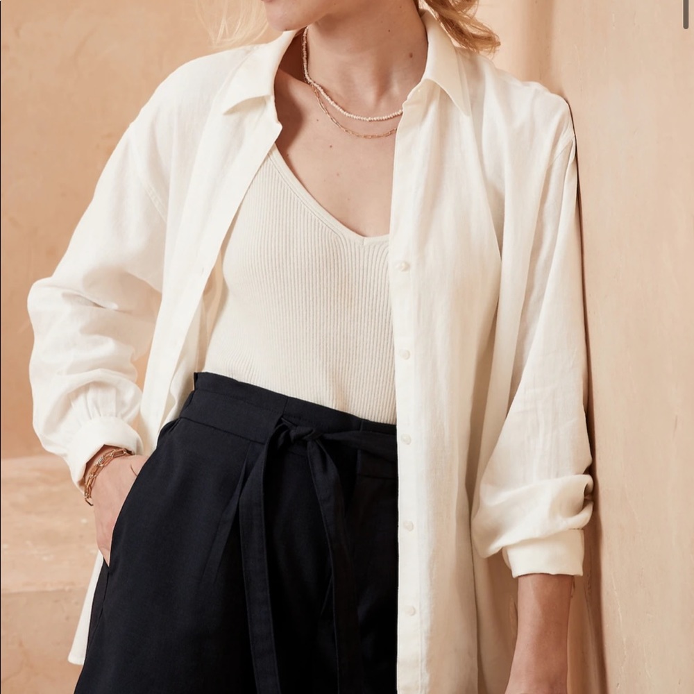 Linen Oversized Shirt